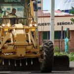 La Secretaría de Obras Públicas avanza con el mantenimiento vial en Chía