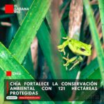 Chía fortalece la conservación ambiental con 121 hectáreas protegidas